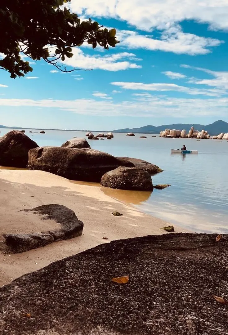 Quarto em Acomodações Particulares Quarto Com Vista Mar Florianópolis Brasil